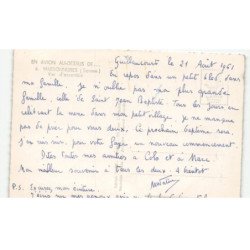 HARBONNIERES: vue d'ensemble vue aérienne 10x15 - très bon etat