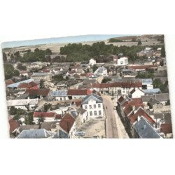 DOMART-en-PONTHIEU: vue générale vue aérienne 10x15 - très bon etat