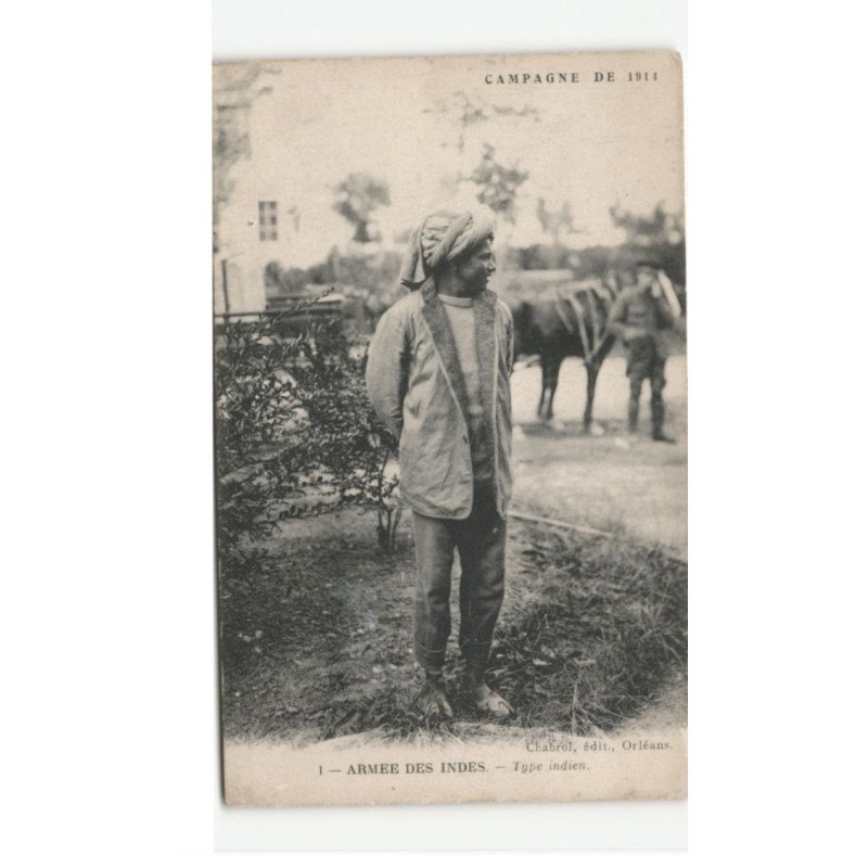 MILITAIRES: Indes, Hindou, Sikh, armée des indes - très bon état