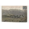 MILITAIRES CHASSEURS ALPINS: batterie alpine au camp de la fauge - très bon état