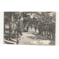 MILITAIRE CHASSEURS ALPINS: arc de triomphe visite du président de la république 9 août 1915 - très bon état