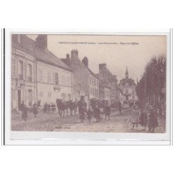 NEUILLY-SAINT-FRONT : les promenades, place de l'eglise - tres bon etat