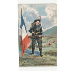 MILITAIRE CHASSEURS ALPINS: chasseurs - très bon état