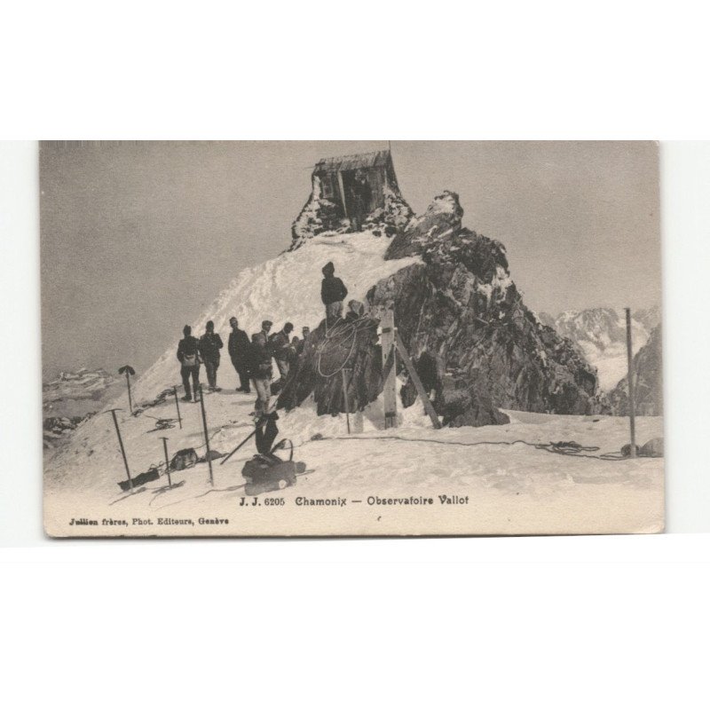 MILITAIRE CHASSEURS ALPINS: chamonix observatoire vallot - très bon état