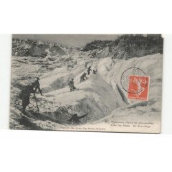 MILITAIRES CHASSEURS ALPINS: un sauvetage - très bon état