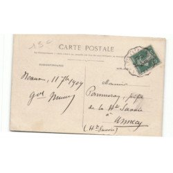 MILITAIRES CHASSEURS ALPINS: manoeuvre 13e et 14e corps d'armée 1909 le cantinier rafraîchit son bataillion - tbé