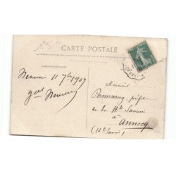 MILITAIRES CHASSEURS ALPINS: manoeuvre 13e et 14e corps d'armée 1909 un bon lit - très bon état