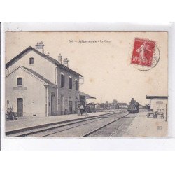 AIGURANDE: la gare - état