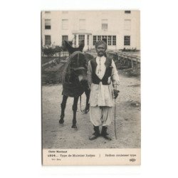 MILITAIRES: Indes, Hindou, Sikh, type de muletier indien - très bon état
