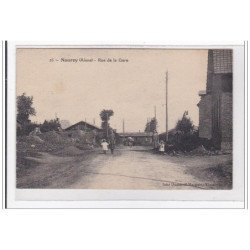 NAUROY : rue de la gare - tres bon etat