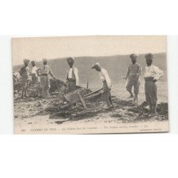 MILITAIRES: Indes, Hindou, Sikh, guerre de 1914 les indiens font des tranchées - très bon état