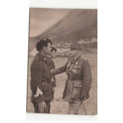 MILITAIRE CHASSEURS ALPINS: général gamelin, vice-président conseil, chef d'état-major général - très bon état