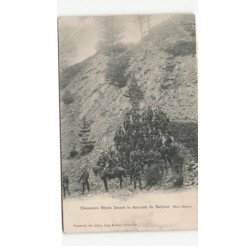 MILITAIRE CHASSEURS ALPINS: descente du galibier - très bon état