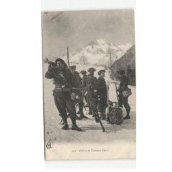 MILITAIRE CHASSEURS ALPINS: clairon de chasseurs alpins - très bon état