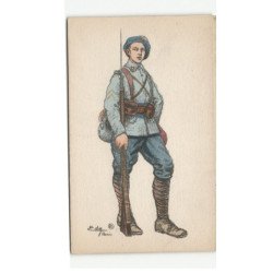 MILITAIRE CHASSEURS ALPINS: militaire - très bon état