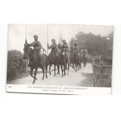 MILITAIRES: Indes, Hindou, Sikh, cavalerie indienne en reconnaissance - très bon état