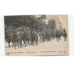 MILITAIRES: Indes, Hindou, Sikh, nos alliées à marseille cavalerie - très bon état