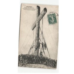 MILITAIRES CHASSEURS ALPINS: chambéry croix du nicolet - état
