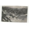 MILITAIRES CHASSEURS ALPINS: groupe de skieurs du 159e au col d'izoard - très bon état