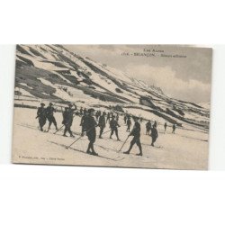 MILITAIRES CHASSEURS ALPINS: briançon, skieurs militaires - très bon état