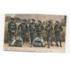 MILITAIRES CHASSEURS ALPINS: armée française, groupe de chasseurs alpins, tenue de campagne - très bon état