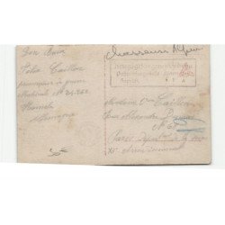 MILITAIRES CHASSEURS ALPINS: prisonnier de guerre - très bon état