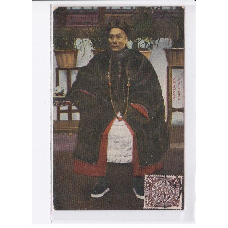 CHINE: personnage, mandarin, north china, nord de la chine - très bon état