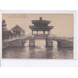CHINE: A.C.J.S. pavillon sur le pond à wan cheou chan - très bon état