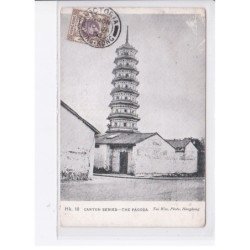 CHINE: canton series, the pagoda, tai woo - très bon état