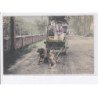 BELGIQUE: FLANDRES: voiture à chien, laitière flamande - état