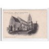 PRESLES & THIERNY : eglise de presles-et-thierny, beau monument du XIIe siecle, porche roman - tres bon etat