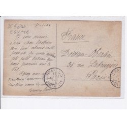 EGYPTE: bateau - état