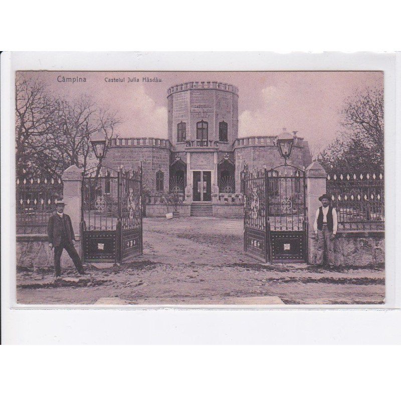 ROUMANIE: CAMPINA: castelul Julia Hasdau - état