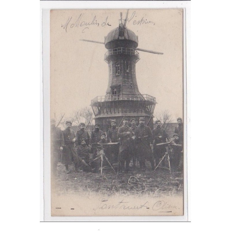PONTAVERT : moulin, militaire - tres bon etat