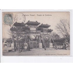 CHINE: confucius tempel, temple de confucius - très bon état