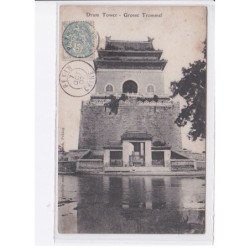 CHINE: drum tower, grosse trommel - très bon état