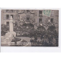 FONTENAY-le-COMTE: monument du général bélliard inauguré le 2 juin 1907 - état