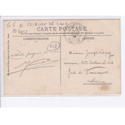 MEAULNE: champ de foire, les quais, scieurs de long, bois - très bon état