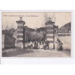 PESSAC: établissement de la belle assise, entrée de l'établissement - très bon état