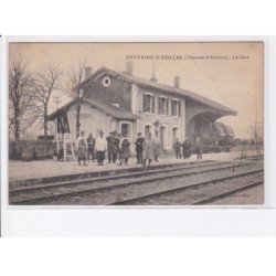 FONTAINE-D'OZILLAC: la gare - état