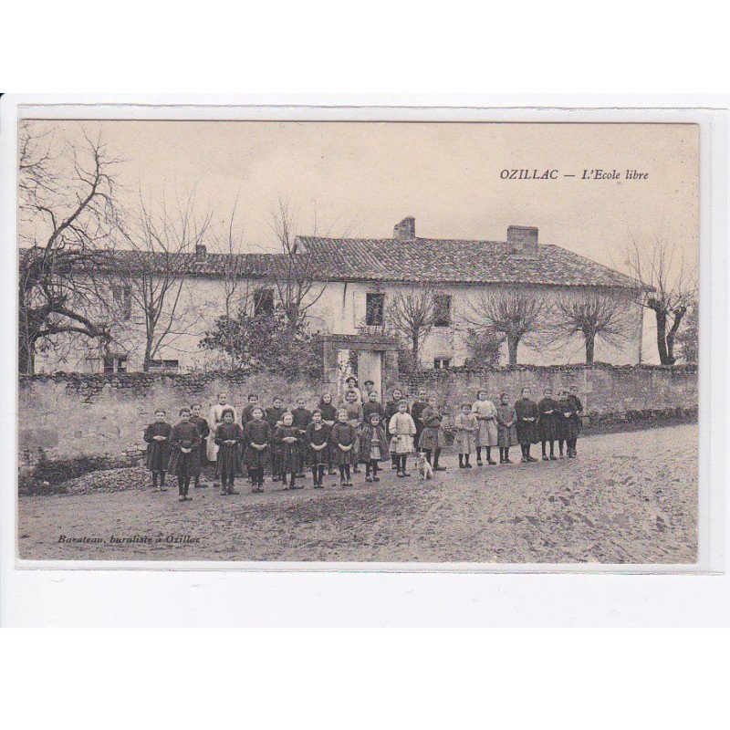 OZILLAC: l'école libre - très bon état