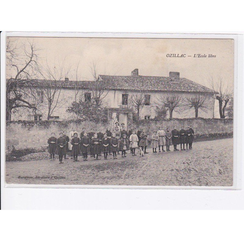 OZILLAC: l'école libre - très bon état