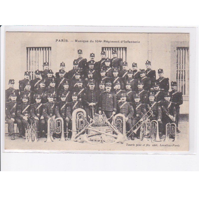 PARIS: musique du 104e régiment d'infanterie - très bon état