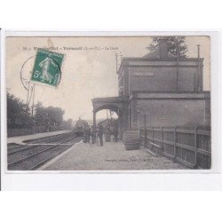 VERNOUILLET - VERNEUIL: la gare, train, vélo - état