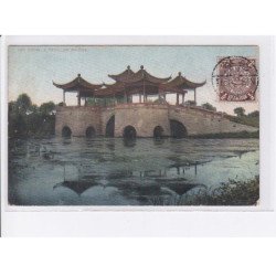 CHINE: yan chow 5 pavillon bridge, pont - très bon état