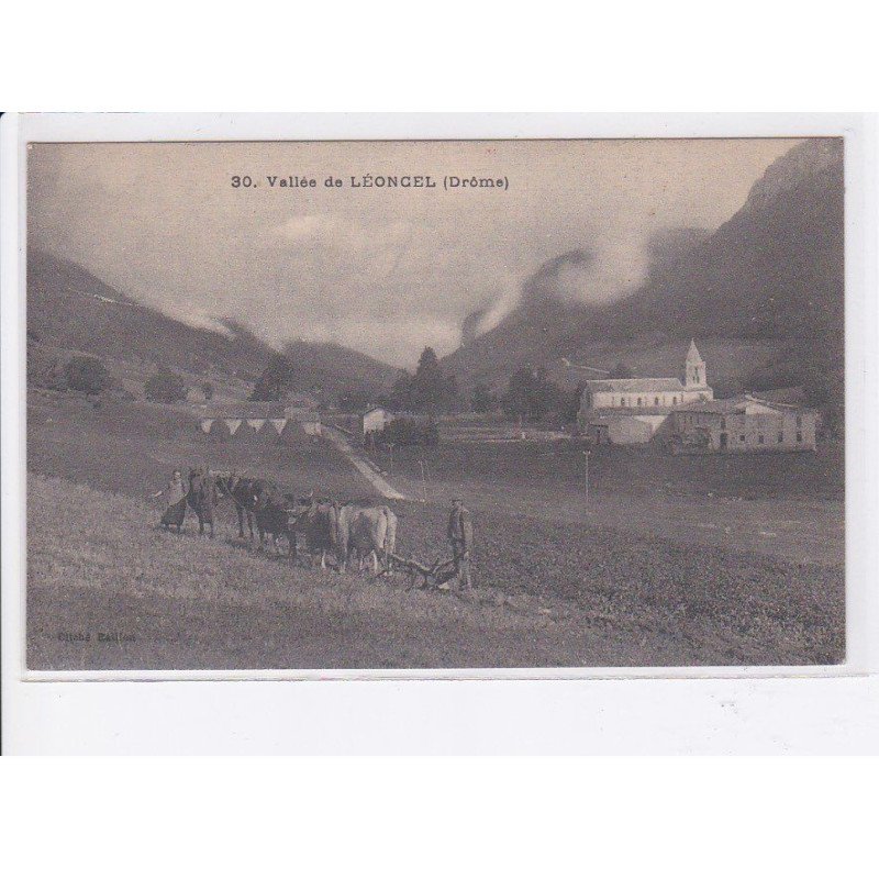 LEONCEL: vallée de léoncel, agriculture - très bon état