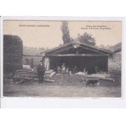 SAINT-PRIEST-LAPRUGNE: scierie des gadalières, romain vallas - très bon état