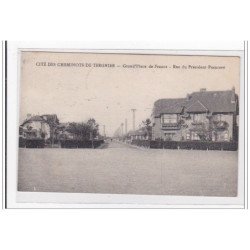 CITE DES CHEMINOTS DE TERGNIER : grand'place de france, rue du président poincaré - tres bon etat