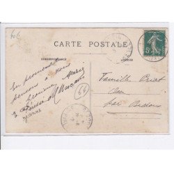 LUCQ-de-BEARN: place des quatre-cantons - très bon état