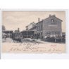 MONCEL: la gare, train, rail - très bon état
